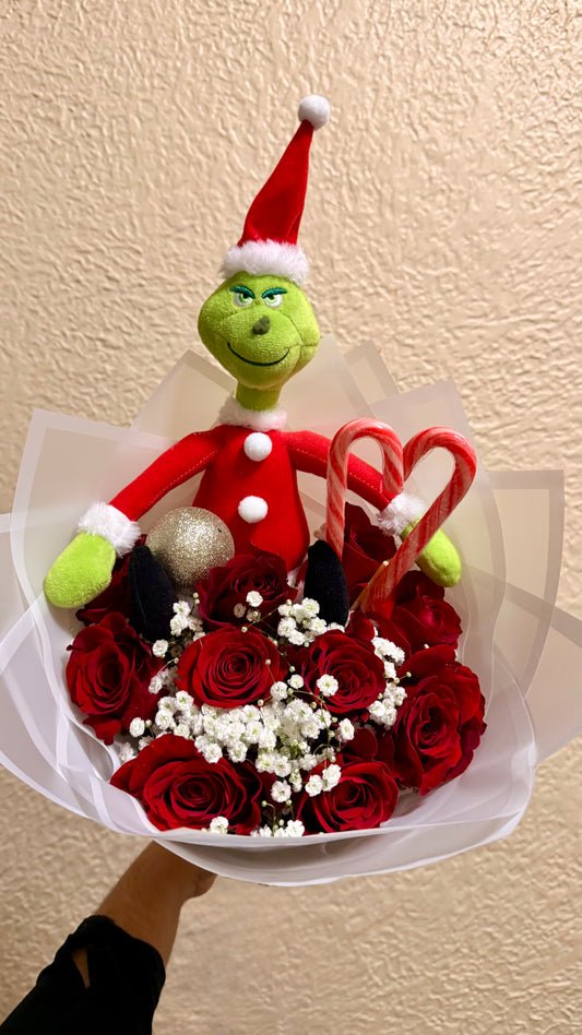 Merry Grinchy roses
