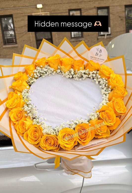 Burning Yellow Bouquet